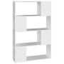 Librería separador madera contrachapada blanco 80x24x124,5 cm by , Bookcases and shelves - Ref: Foro24-809134, Price: 68,33 €...
