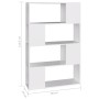 Librería separador madera contrachapada blanco 80x24x124,5 cm by , Bookcases and shelves - Ref: Foro24-809134, Price: 68,33 €...