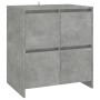Aparador de madera contrachapada gris hormigón 70x41x75 cm | Foro24.es | Tu tienda online para hogar, jardín y más Foro24.es