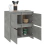 Aparador de madera contrachapada gris hormigón 70x41x75 cm | Foro24.es | Tu tienda online para hogar, jardín y más Foro24.es
