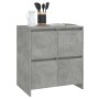 Aparador de madera contrachapada gris hormigón 70x41x75 cm | Foro24.es | Tu tienda online para hogar, jardín y más Foro24.es