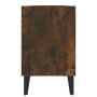 Mueble de TV con patas de metal roble ahumado 103,5x30x50 cm | Foro24.es | Tu tienda online para hogar, jardín y más Foro24.es
