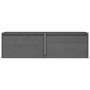 Armarios de pared 2 uds madera maciza pino gris 60x30x35 cm | Foro24.es | Tu tienda online para hogar, jardín y más Foro24.es