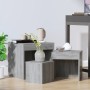 Mesas apilables 3 pzas madera contrachapada color gris Sonoma by , Side tables - Ref: Foro24-815226, Price: 58,37 €, Discount: %