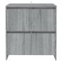 Aparadores 2 uds madera de ingeniería gris Sonoma 70x41x75 cm by , Sideboards - Ref: Foro24-3098095, Price: 136,65 €, Discoun...