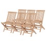 Set de comedor de jardín plegable 7 piezas madera maciza teca by , Garden sets - Ref: Foro24-44661, Price: 608,73 €, Discount: %