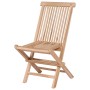 Set de comedor de jardín plegable 7 piezas madera maciza teca by , Garden sets - Ref: Foro24-44661, Price: 608,73 €, Discount: %