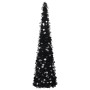 Árbol de Navidad artificial emergente PET negro 180 cm by , Christmas trees - Ref: Foro24-320987, Price: 38,94 €, Discount: %