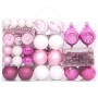 Juego de adornos de navidad de 108 piezas blanco y rosado by , Festive decorations - Ref: Foro24-330094, Price: 37,04 €, Disc...