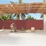 Retractable brown side awning 200x1200 cm by vidaXL, Umbrellas - Ref: Foro24-318081, Price: 134,83 €, Discount: %
