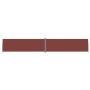 Retractable brown side awning 200x1200 cm by vidaXL, Umbrellas - Ref: Foro24-318081, Price: 134,83 €, Discount: %