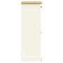 Zapatero VIGO madera maciza de pino blanco 60x35x96 cm by , Shoe racks and shoe organizers - Ref: Foro24-353167, Price: 161,5...
