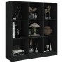 Estantería/divisor de espacios madera pino negro 104x33,5x110cm | Foro24.es | Tu tienda online para hogar, jardín y más Foro24.es
