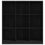 Estantería/divisor de espacios madera pino negro 104x33,5x110cm | Foro24.es | Tu tienda online para hogar, jardín y más Foro24.es