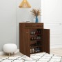 Mueble zapatero contrachapada color marrón roble 60x35x84 cm by , Shoe racks and shoe organizers - Ref: Foro24-815419, Price:...