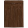 Mueble zapatero contrachapada color marrón roble 60x35x84 cm by , Shoe racks and shoe organizers - Ref: Foro24-815419, Price:...