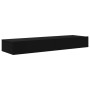 Muebles de TV con luces LED 2 uds negro 60x35x15,5 cm by , TV Furniture - Ref: Foro24-842889, Price: 78,34 €, Discount: %