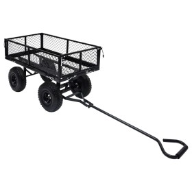 Carrito de mano de jardín negro 250 kg de , Carretillas de carga - Ref: Foro24-92580, Precio: 152,65 €, Descuento: %