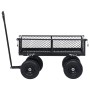Carrito de mano de jardín negro 250 kg de , Carretillas de carga - Ref: Foro24-92580, Precio: 152,65 €, Descuento: %