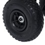 Carrito de mano de jardín negro 250 kg de , Carretillas de carga - Ref: Foro24-92580, Precio: 152,65 €, Descuento: %
