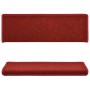 Alfombras de peldaños de escalera 15 uds rojo 65x21x4 cm von , Treppenmatten - Ref: Foro24-134572, Preis: 68,86 €, Rabatt: %
