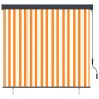 Estor enrollable de exterior blanco y naranja 170x250 cm von , Jalousien und Jalousien - Ref: Foro24-145981, Preis: 116,47 €,...