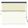 Estor enrollable de exterior color crema 170x250 cm | Foro24.es | Tu tienda online para hogar, jardín y más Foro24.es