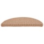 Alfombras de peldaño de escalera 15 uds marrón claro 65x21x4 cm von , Treppenmatten - Ref: Foro24-149859, Preis: 70,35 €, Rab...
