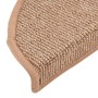 Alfombras de peldaño de escalera 15 uds marrón claro 65x21x4 cm von , Treppenmatten - Ref: Foro24-149859, Preis: 70,35 €, Rab...