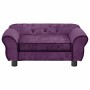 Sofá para perros felpa color burdeos 72x45x30 cm by , Beds for dogs - Ref: Foro24-171041, Price: 102,87 €, Discount: %
