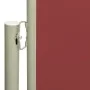 Retractable side awning for patio red 140x600 cm by vidaXL, Umbrellas - Ref: Foro24-317955, Price: 80,02 €, Discount: %
