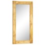 Espejo rectangular de pared con marco de madera maciza 120 x 60 cm de , Espejos - Ref: Foro24-241089, Precio: 172,39 €, Descu...