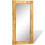 Espejo rectangular de pared con marco de madera maciza 120 x 60 cm de , Espejos - Ref: Foro24-241089, Precio: 172,39 €, Descu...