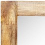 Espejo rectangular de pared con marco de madera maciza 120 x 60 cm de , Espejos - Ref: Foro24-241089, Precio: 172,39 €, Descu...