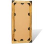 Espejo rectangular de pared con marco de madera maciza 120 x 60 cm de , Espejos - Ref: Foro24-241089, Precio: 172,39 €, Descu...
