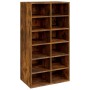 Zapatero madera contrachapada roble ahumado 54x34x100,5 cm | Foro24.es | Tu tienda online para hogar, jardín y más Foro24.es