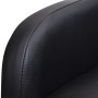 Sillón plegable de cuero sintético negro by , Armchairs - Ref: Foro24-241681, Price: 243,13 €, Discount: %