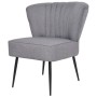 Sillón de cóctel tela gris claro | Foro24.es | Tu tienda online para hogar, jardín y más Foro24.es