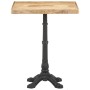 Mesa de bistró madera de mango rugosa 60x60x77 cm by , Kitchen and dining tables - Ref: Foro24-321084, Price: 163,66 €, Disco...