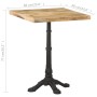 Mesa de bistró madera de mango rugosa 60x60x77 cm by , Kitchen and dining tables - Ref: Foro24-321084, Price: 163,66 €, Disco...