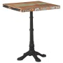 Mesa de bistró de madera maciza reciclada 60x60x76 cm by , Kitchen and dining tables - Ref: Foro24-321086, Price: 179,41 €, D...