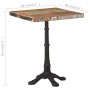 Mesa de bistró de madera maciza reciclada 60x60x76 cm by , Kitchen and dining tables - Ref: Foro24-321086, Price: 179,41 €, D...