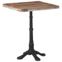 Mesa de bistró de madera maciza reciclada 60x60x76 cm by , Kitchen and dining tables - Ref: Foro24-321086, Price: 179,41 €, D...
