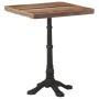 Mesa de bistró de madera maciza reciclada 60x60x76 cm by , Kitchen and dining tables - Ref: Foro24-321086, Price: 179,41 €, D...