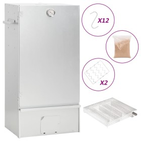 Horno ahumador de BBQ con generador humo frío acero galvanizado von , Grillen - Ref: Foro24-3200769, Preis: 164,46 €, Rabatt: %