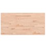 Encimera de baño madera maciza de haya 100x50x4 cm | Foro24.es | Tu tienda online para hogar, jardín y más Foro24.es