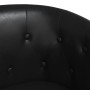 Sillón con taburete cuero sintético negro von , Sessel - Ref: Foro24-356463, Preis: 174,51 €, Rabatt: %