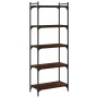 Librería 5 estantes madera ingeniería roble marrón 60x30x154 cm | Foro24.es | Tu tienda online para hogar, jardín y más Foro24.es