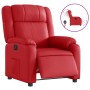 Sillón reclinable eléctrico de cuero sintético rojo | Foro24.es | Tu tienda online para hogar, jardín y más Foro24.es