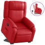Sillón reclinable elevable cuero artificial rojo | Foro24.es | Tu tienda online para hogar, jardín y más Foro24.es